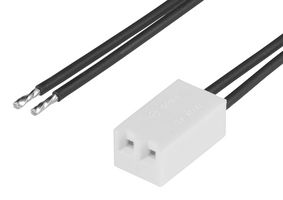 MOLEX 219665-1022 Cable Assembly, KK 396 Receptacle to Free End, 2 Ways, 3.96 mm, 1 Row, 150 mm, 5.9 "