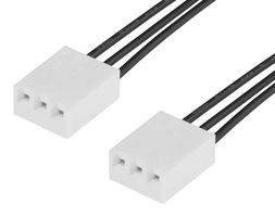 MOLEX 219664-1032 Cable Assembly, KK 396 Receptacle to KK 396 Receptacle, 3 Ways, 3.96 mm, 1 Row, 150 mm, 5.9 "