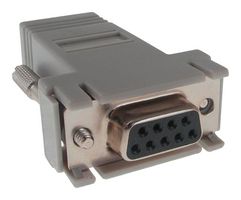 AIM CAMBRIDGE - CINCH CONNECTIVITY 40-9536F Connector Adapter, D Sub, 9 Ways, Receptacle, RJ12, 6 Ways, Receptacle
