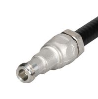 HUBER+SUHNER - 21"N-50-12-50/033"-E - RF / Coaxial Connector, N Coaxial, Straight Plug, Clamp, 50 ohm