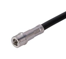 HUBER+SUHNER - 11"QMA-50-4-2/133"NH - RF / Coaxial Connector, QMA Coaxial, Straight Plug, Crimp, 50 ohm