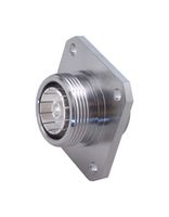 HUBER+SUHNER - 37_716-50-0-1/003_-E - RF / Coaxial Adapter, 7/16, Jack, 7/16, Jack, Straight Panel Adapter, 50 ohm