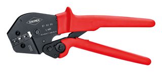 KNIPEX 97 52 05 Crimp Tool, Hand, 20-10AWG Open Plug Type Connectors