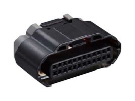 HIROSE / HRS ZE064W-14DS-HU/R(A) Automotive Connector Housing, Black, Grey, ZE064W Series, Receptacle, 14 Ways