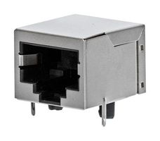 STEWART CONNECTOR SS-90000-011 Modular Connector, RJ45 Jack, 1 x 1 (Port), 8P8C, Through Hole Mount