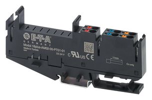 ETA 18PLUS-AM02-00-PT01-01 Circuit Breaker Accessory, DIN Rail Mount, ETA ESS30-S003/ESX10-103 Electronic Circuit Breakers