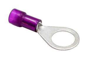 MUELLER ELECTRIC - AI-50042N - Ring Tongue Terminal, 5/16", 18 AWG, Red