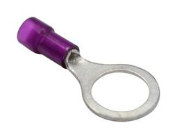 MUELLER ELECTRIC - AI-50043N - Ring Tongue Terminal, 3/8", 18 AWG, Red