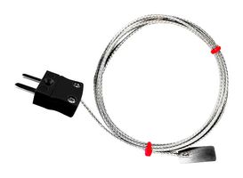 LABFACILITY FL-J-2.0-C4-MP Thermocouple, Leaf, J, Stainless Steel, 6.56 ft, 2 m