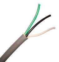 BELDEN - 19348 010250 - Multicore Cable, Portable Cord SJT, Unscreened, 3 Core, 18 AWG, 250 ft, 76.2 m
