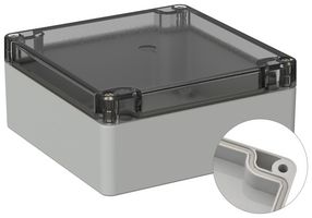 MULTICOMP PRO MP011543 Plastic Enclosure, Multipurpose, Polycarbonate, 55 mm, 120 mm, 122 mm, IP66