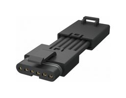 AMPHENOL COMMUNICATIONS SOLUTIONS FLHM6C008A0 Cable Assembly, BrightConnX, Wire to Board Plug to Wire to Board Receptacle, 6 Ways, 2.5 mm, 1 Row