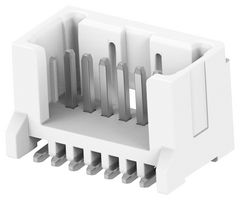 TE CONNECTIVITY 2355091-7 Pin Header, Wire-to-Board, 1.2 mm, 1 Rows, 7 Contacts, Surface Mount Straight, Micro CT Series
