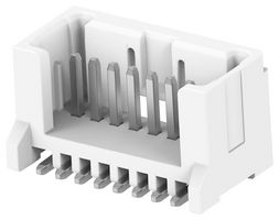 TE CONNECTIVITY 2355091-8 Pin Header, Wire-to-Board, 1.2 mm, 1 Rows, 8 Contacts, Surface Mount Straight, Micro CT Series