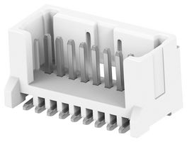 TE CONNECTIVITY 2355091-9 Pin Header, Wire-to-Board, 1.2 mm, 1 Rows, 9 Contacts, Surface Mount Straight, Micro CT Series