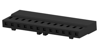 TE CONNECTIVITY 2MM-RCD-S12-BX Connector Housing, 2MM-RCD Series, Receptacle, 12 Ways, 2 mm
