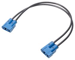 MOLEX 221960-1025 Cable Assembly, PowerWize Receptacle to PowerWize Receptacle, 2 Ways, 19.06 mm, 1 Row, 1 m