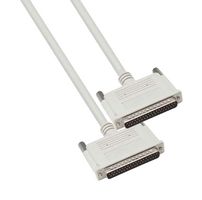 L-COM CS2N37MM-2.5 Computer Cable, D Subminiature Plug, 37 Way, D Subminiature Plug, 37 Way, 2.5 ft, 762 mm