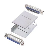 L-COM DIYKS-F D Sub Connector Adapter, Standard D Sub, Receptacle, 25 Ways, Standard D Sub, Receptacle, 25 Ways