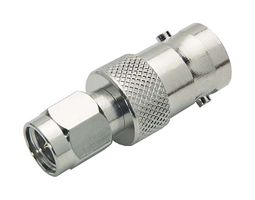 L-COM BA29 RF / Coaxial Adapter, SMA, Plug, BNC, Jack, Straight Adapter, 50 ohm