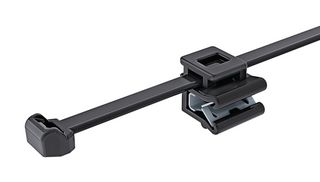 HELLERMANNTYTON 150-40581 T50ROSEC5B-PA66HS/PA66HIRHS-BK Cable Tie, Nylon 6.6 HS/HIR (Polyamide 6.6 HS/HIR) (Heat Stabilised)/(High Impact Modified)