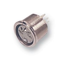 DELTRON COMPONENTS 690-0600 DIN Audio / Video Connector, Screened, 6 Contacts, Jack, PCB Mount, Through Hole Vertical
