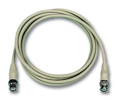 VIDEK - 1202 - RF / Coaxial Cable Assembly, BNC Plug to BNC Plug, RG58, 16.4 ft, 5 m, Beige