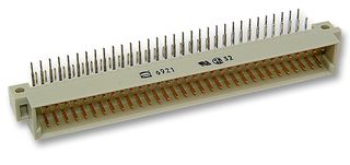 HARTING - 09 03 696 6921 - DIN 41612 Connector, Type C, 96 Contacts, Plug, 2.54 mm, 3 Row, a + b + c
