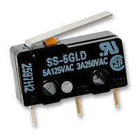 Ss-10Glt Microswitch, 10.1A, Lever, Spdt