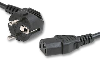 10 pieces SCHUKO PLUG 2.5M VOLEX 17801 10 POWER CORD 10A BLACK