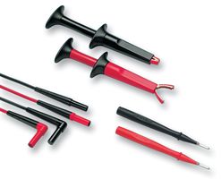 FLUKE TL220 SureGrip Industrial Test Lead Set, Silicone Lead Set, Crocodile Clip Set, Probe Set