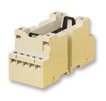 OMRON INDUSTRIAL AUTOMATION P7S-14F-END DC24 Relay Socket, DIN Rail, Screw, 10 A, 24 V