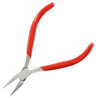 MULTICOMP PRO MP012507 Pliers, Box Joint, Snipe Nose, Smooth Jaw, Comfortable Insulated Grips, Stainless Steel, 120 mm L