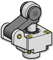 TELEMECANIQUE SENSORS ZCKE23 Switch Actuator, Osiswitch Limit Switches, Not Rated, OsiSense XC Series