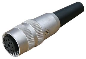 LUMBERG KV 120 DIN Audio / Video Connector, 12 Contacts, Jack, Cable Mount, Solder, Gold Plated Contacts