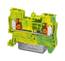PHOENIX CONTACT 1343116 DIN Rail Mount Terminal Block, 2 Ways, 20 AWG, 12 AWG, 2.5 mm², Push-X