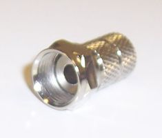 MULTICOMP PRO MC002853 RF / Coaxial Connector, F Coaxial, Straight Bulkhead Plug, Twist On, RG59/U