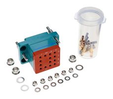 AMPHENOL PCD RSL116051-S Relay Socket, Panel, Stud, 14 Pins, 10 A, RSL Series