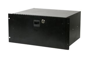 MULTICOMP PRO 555-15453 Enclosure Accessory, 5U, Lockable, Rack Drawer, 19" Rack, Steel, Black