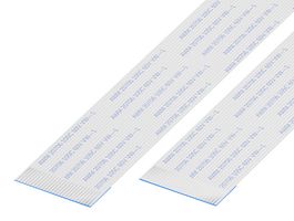 GCT - 05-26-D-0076-A-4-06-4-T - FFC / FPC Cable, 26 Core, 0.5 mm, Opposite Sided Contacts, 3 ", 76 mm, White