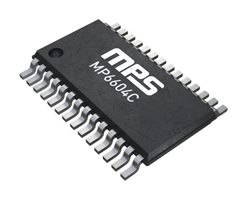 MONOLITHIC POWER SYSTEMS (MPS) - MP6604CGF-P - Motor Driver, HS/LS, Stepper and DC Brush, H-Bridge, 2 Outputs, 2.5 A, 45 V, TSSOP-EP-28, 125 °C
