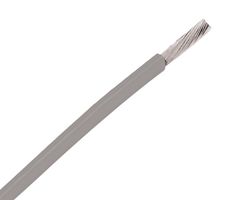 ALPHA WIRE 7053 SL001 Wire, Hook Up, UL1429, MIL-W-16878E Type B, PVC, Grey, 26 AWG, 7 x 34AWG, 305 m