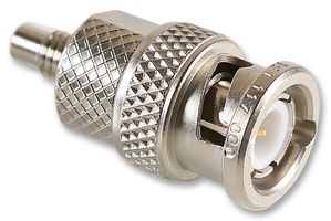 RADIALL R191117000 RF / Coaxial Adapter, SMC, Plug, BNC, Plug, Straight Adapter, 50 ohm