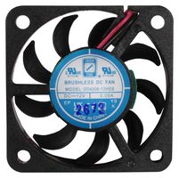 ORION FANS OD4006-12HSS DC Axial Fan, 12 V, Square, 40 mm, 6.8 mm, Sleeve Bearing, 5.4 CFM