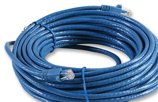 VIDEK - 2996-15B - Ethernet Cable, Patch Lead, Cat6, RJ45 Plug to RJ45 Plug, Blue, 15 m