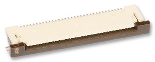 MOLEX 54104-3396 FFC / FPC Board Connector, ZIF, 0.5 mm, 33 Contacts, Easy-On 54104 Series, Solder, Top, 1 Row