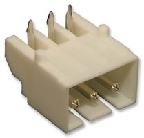 MOLEX 53259-0329. Pin Header, Wire-to-Board, 3.5 mm, 1 Rows, 3 Contacts, Through Hole Right Angle