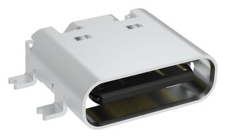 AMPHENOL COMMUNICATIONS SOLUTIONS GSB1C41110SSHR USB Connector, Top Mount, 1Row, USB Type C, USB 2.0, Receptacle, 16 Ways, Surface Mount