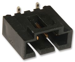MOLEX 74099-1004. Pin Header, Wire-to-Board, 2.54 mm, 1 Rows, 4 Contacts, Surface Mount Straight, SL 74099 Series