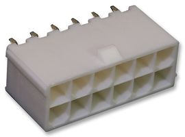 MOLEX - 39310128 - Pin Header, Wire-to-Board, 4.2 mm, 2 Rows, 12 Contacts, Through Hole Straight